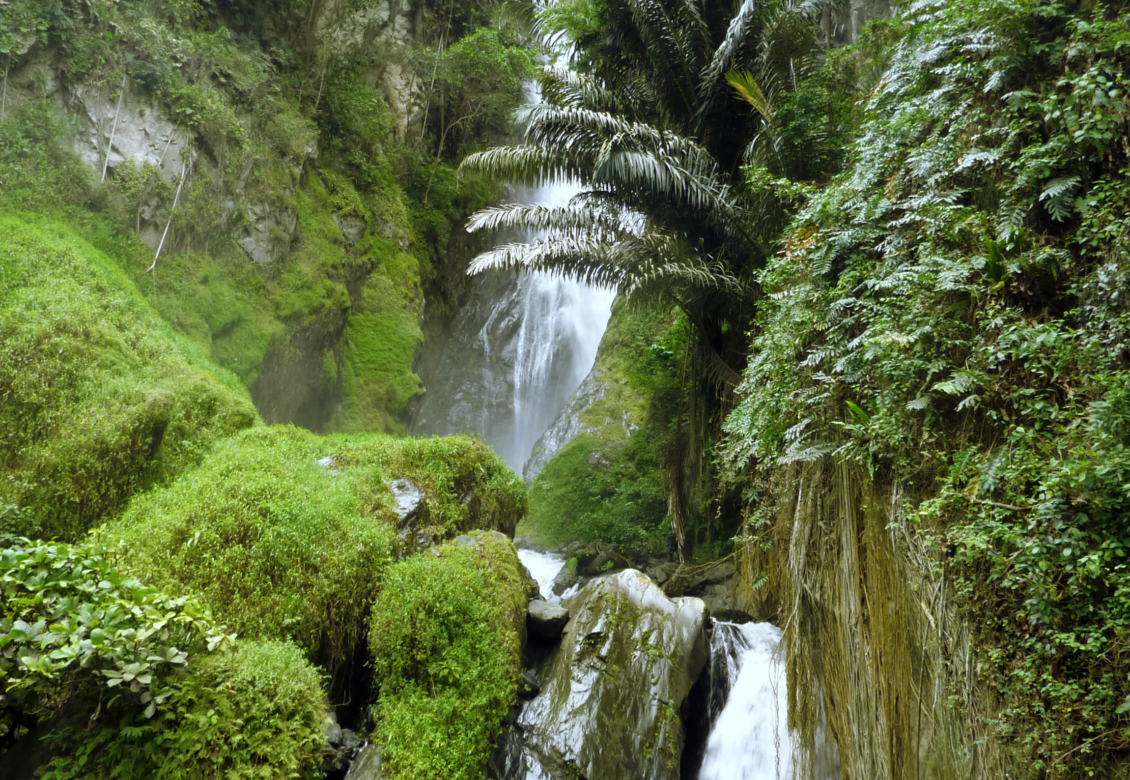 Sulewana-Wasserfall auf Sulawesi
