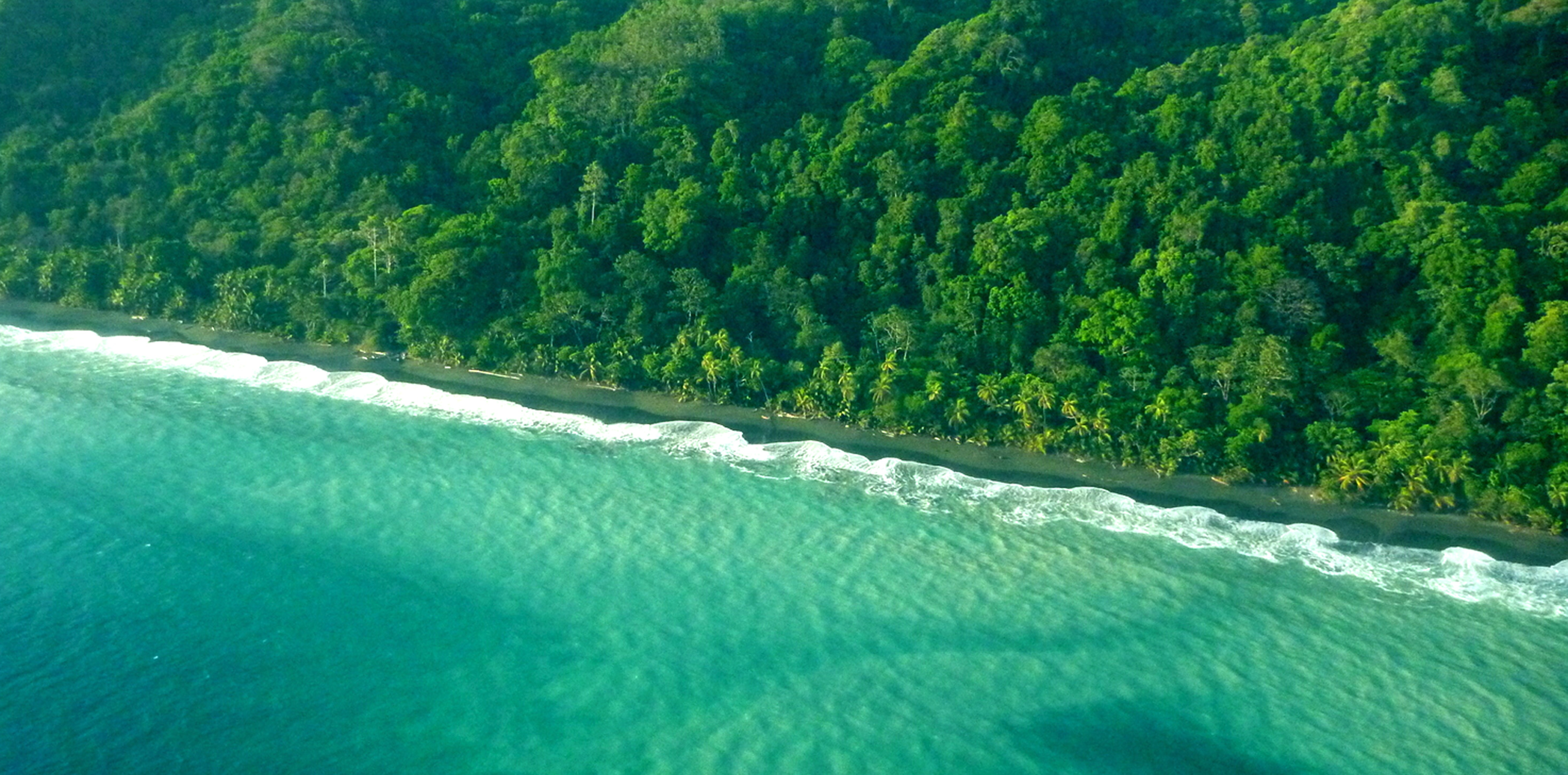 Küstenlinie am Corcovado-Nationalpark